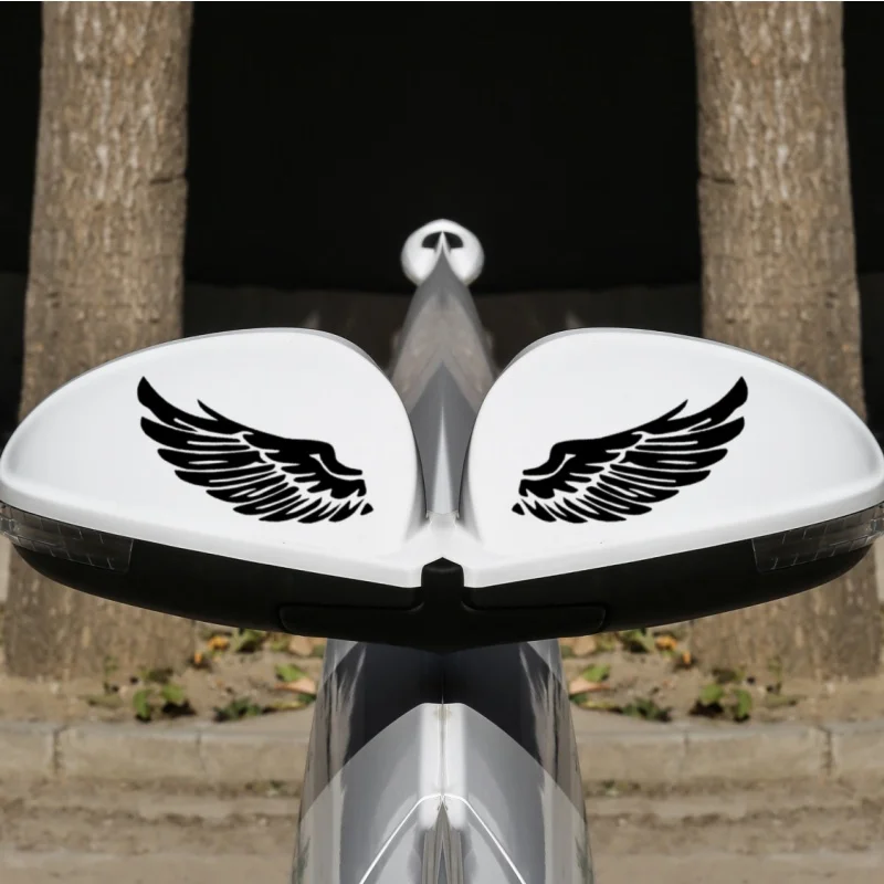 Car Stickers Wings Eagle Reflective Decals For Rearview Mirrors Trunk Motorcycles Auto Tuning Styling