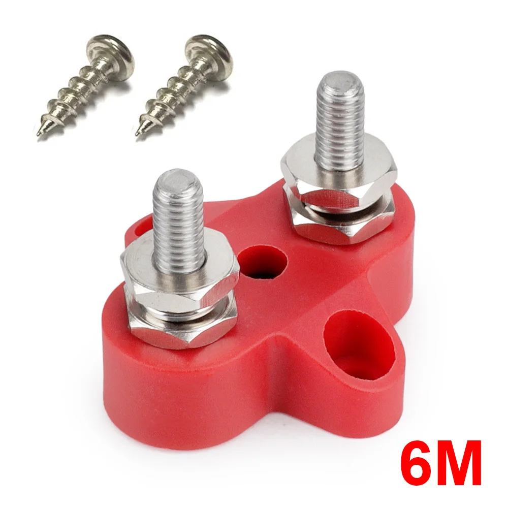 Bloc Distribution Puissance Câbles Organisé Barre De Bus Avec Bornes Fil QWORK® Barre De Bus180A 12-48V - Boulons De Borne De 6 Mm Organisateur Câbles Haute Puissance Cosses Câble Voiture Camping-car Bloc Distribution Puissance Câbles Organisé Barre De Bus Avec Bornes Fil QWORK® Barre De Bus180A 12-48V - Boulons De Borne De 6 Mm Organisateur Câbles Haute Puissance Cosses Câble Voiture Camping-car
