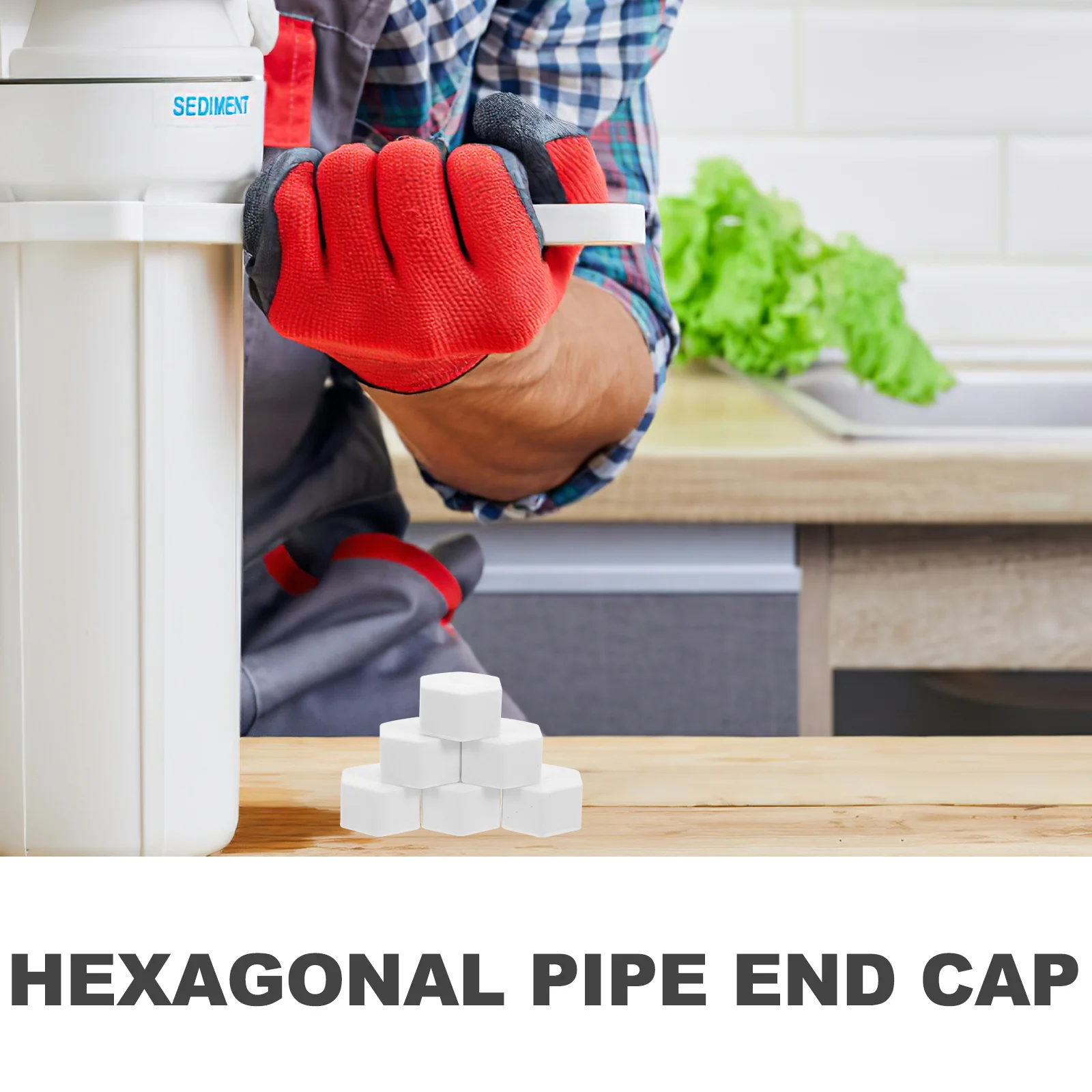 20 قطعة Ppr نهاية قبعات 1 بوصة أنثى Npt المكونات البلاستيكية لأنظمة الرش الري خطوط المياه تركيبات خرطوم غطاء في الهواء الطلق الباردة #6