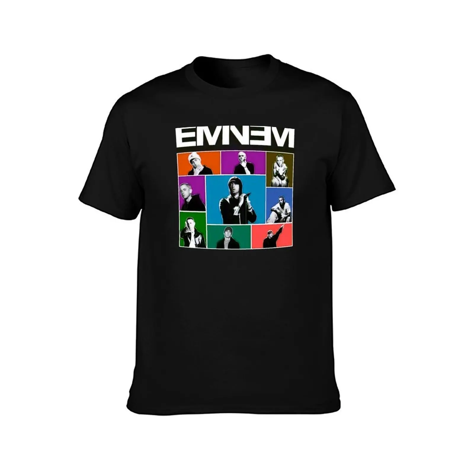 Mosaic Eminem T-Shirt Fashion Print Casual Short Sleeve T-Shirt