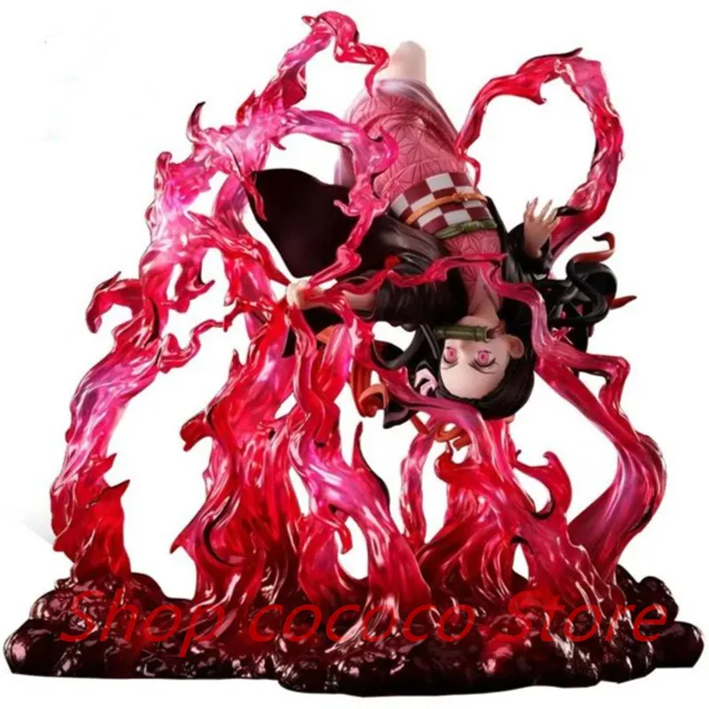 

Anime Figure Demon Slayer Nezuko Kamado Model Dolls Figurine Kimetsu No Yaiba Action Figure Collectibl Decor Kids Toy Gift