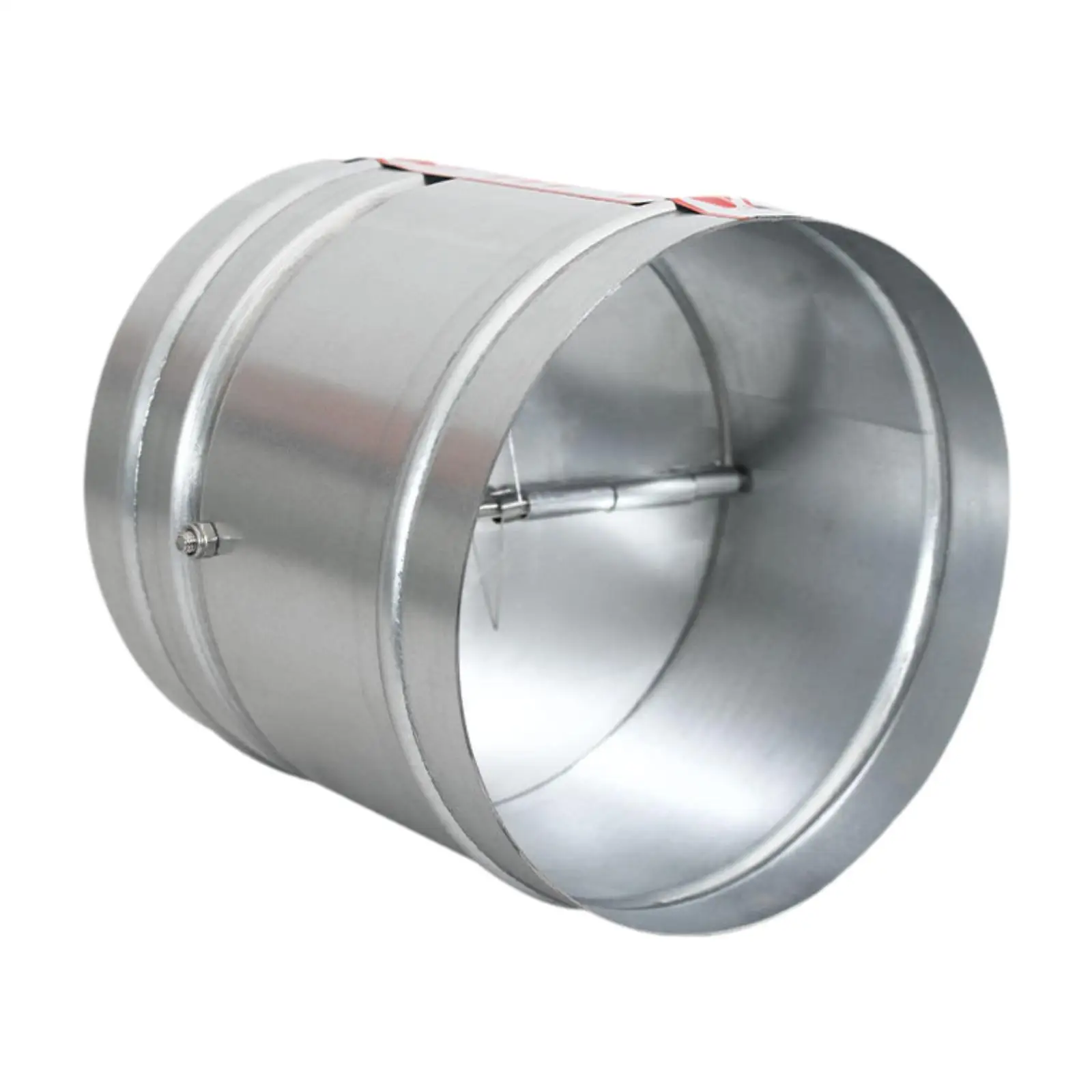 Duct Connector Round Ventilation Versatile Hose Coupling Fittings Galvanized Steel Duct Extension for Home Kitchen Restaurant