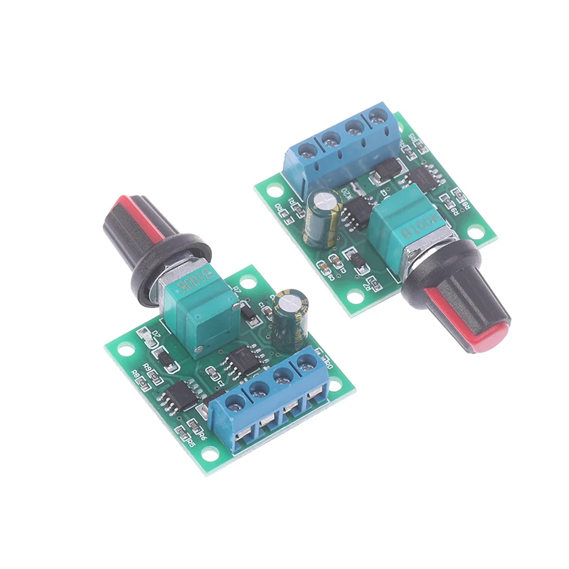 DC 1.8V 3V 5V 6V 12V 2A 1803BK PWM Motor Speed Controller Low Voltage Motor Speed Regulator Switch PWM Adjustable Drive Module