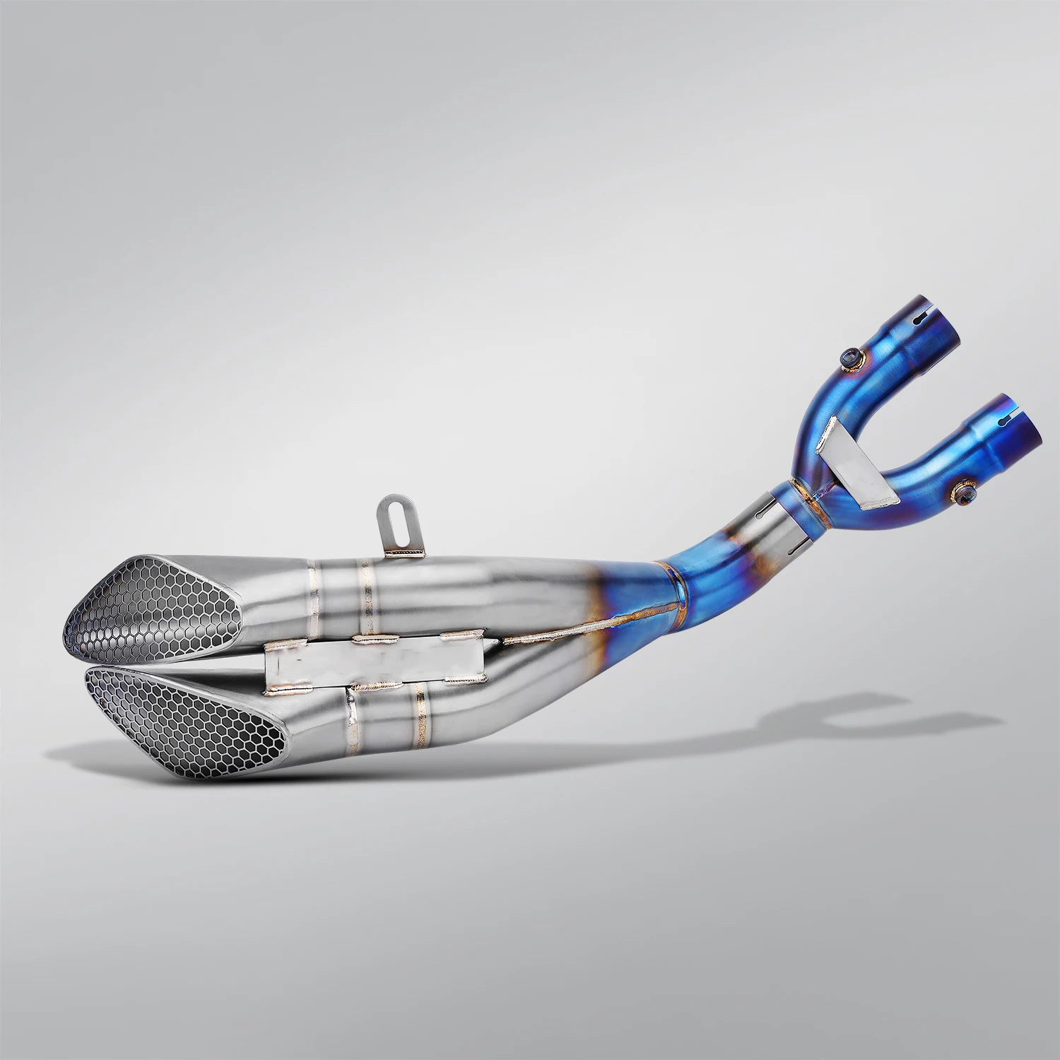 

Модификация выхлопной системы для мотоциклов YZF-R1 R1M Gemini Ti. Двойной выхлопной патрубок для YMH YZF-R1 YZF-R1M 2015-24