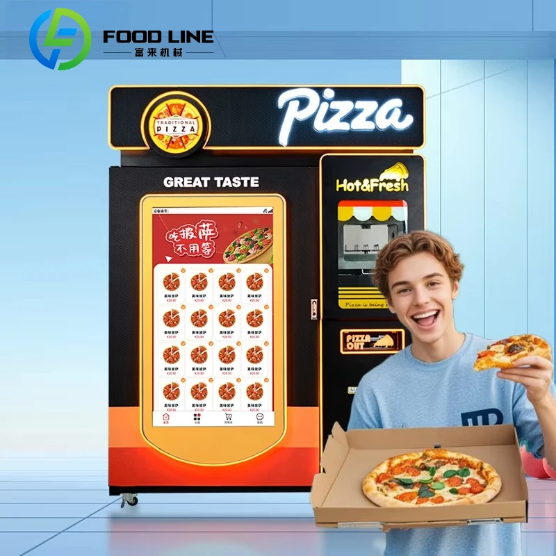 الجملة آلة بيع البيتزا الأوتوماتيكية الصانع الخدمة الذاتية SDK وظيفة نظام المراقبة عن بعد التجاري