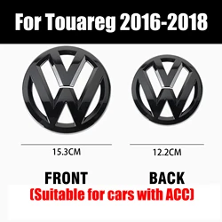 Car Front Grille Emblem Rear trunk Logo Badge Sticker Accessories For Volkswagen VW GOLF 7 (MK7) 2016-2018 Touareg Tiguan Polo