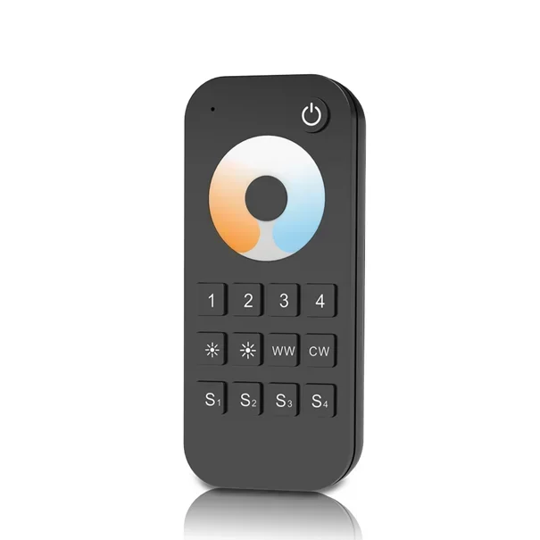 SAGE LU MEI Skydance RT1/2/4/5/6/7/8/9/10 LED-Dimmung 1/4/8 Zonen Touch Wheel 2,4 G CCT/RGB/RGBW/RGB+CCT-Fernbedienung für Empfänger 8