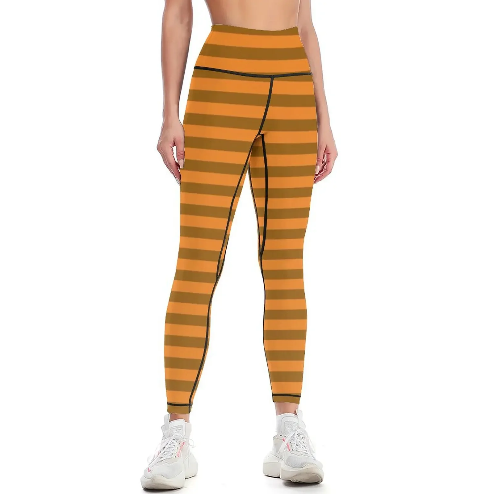 orange texture Leggings joggers for workout clothes for leggins push up woman gym wear Womens Leggings