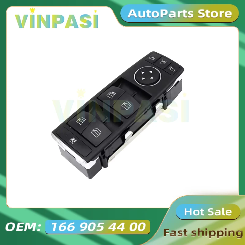 

Электронный переключатель подъема главного окна управления, подходит для BMW A-CLASS W176 W246 W166, кнопка переключения стеклоподъемника 1669054400