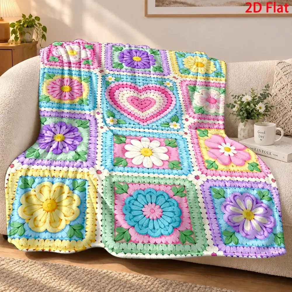 Vintage fish collection throw blanket assorted sea fish marine specimen decorative cover for couch bedroom travel camping home