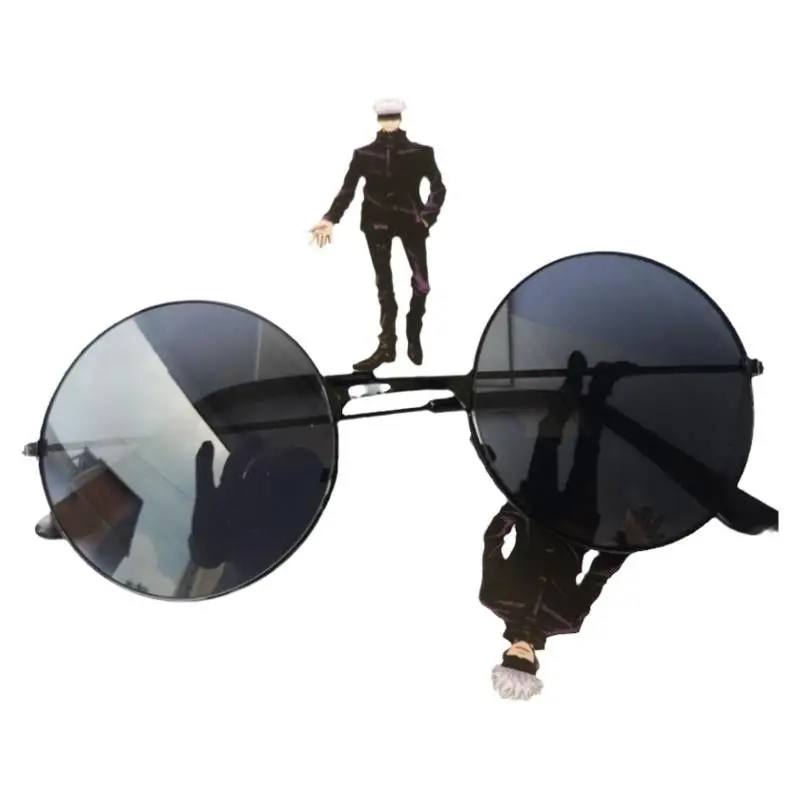 Jujutsu Kaisen merchandise Gojo Satoru eye mask cosplay prop, black napping light-blocking stretch eye mask, thick view 6