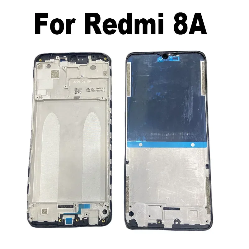 For Redmi 8A LCD front housing middle frame holder support bezel plate replacement mzb8458in m1908c3kg m1908c3kh