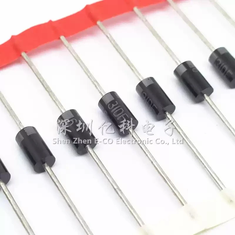 New 31DF6 fast recovery diode 3A/600V ultra fast rectifier diode directly inserted into DO-201AD