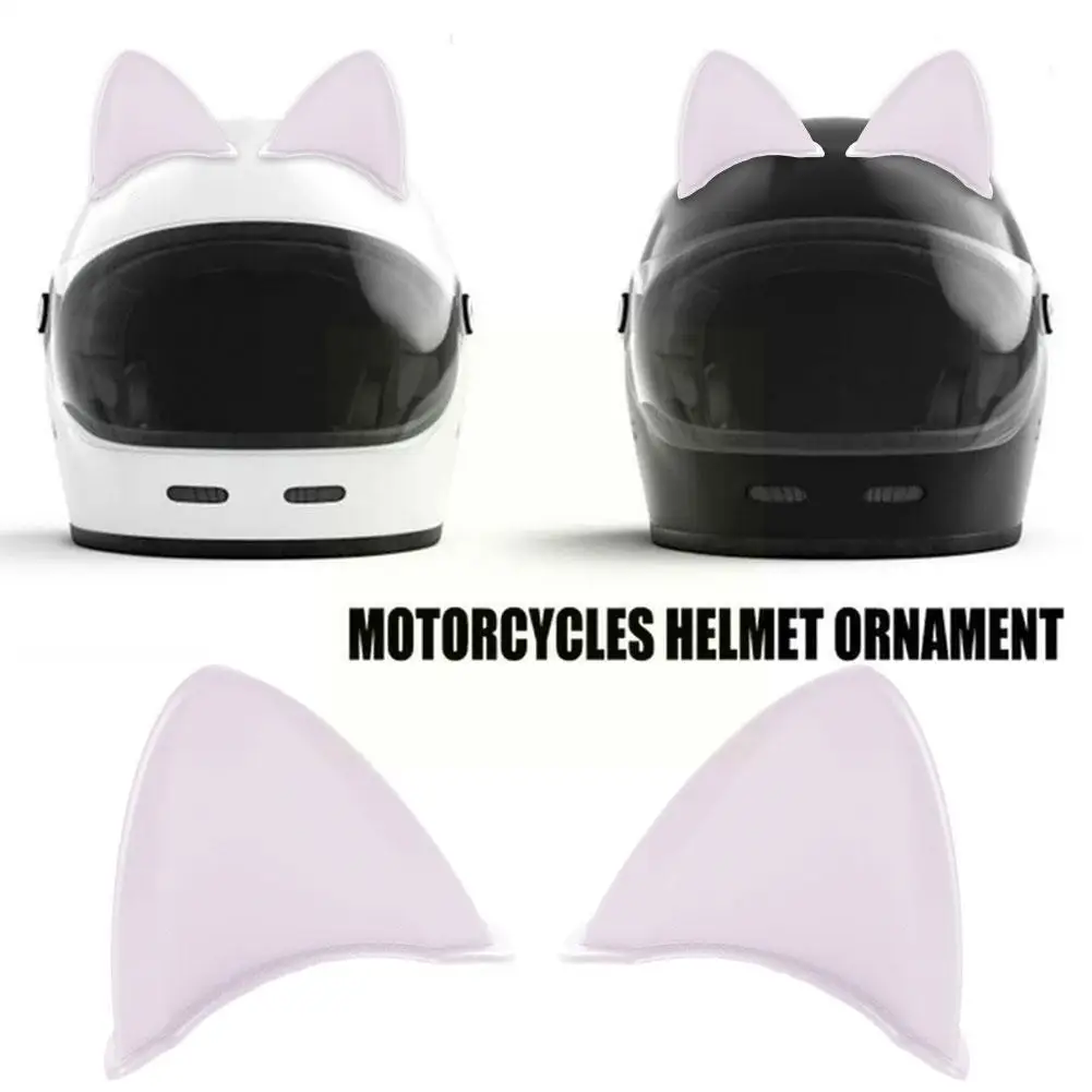 

2pcs Universal Motorcycle Helmet Cat Ears Decoration Helmet Decoration Horns Outdoor Motorcycle Accessories Corner Sport De B3N7