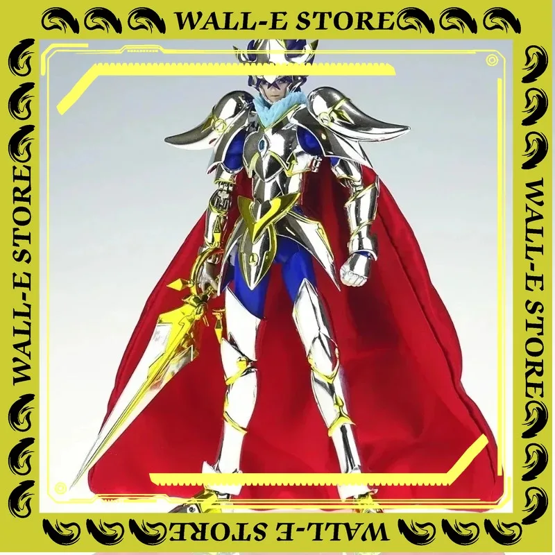In Voorraad ST Model Saint Seiya Mythe Doek EX SOG God Shiratori Hyoga Cygnus Metal Armor Zodiac Knight Action Figure Model Figuur