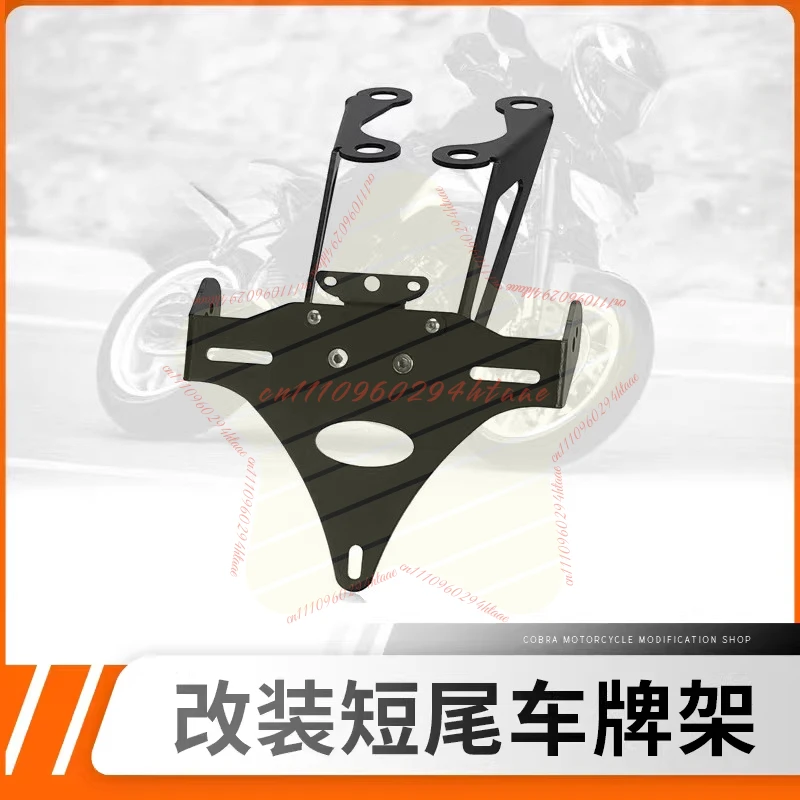 For Ducati Monster821 Monster 20-23 Years Modified License Plate Frame Short Tail License Plate Frame Accessories