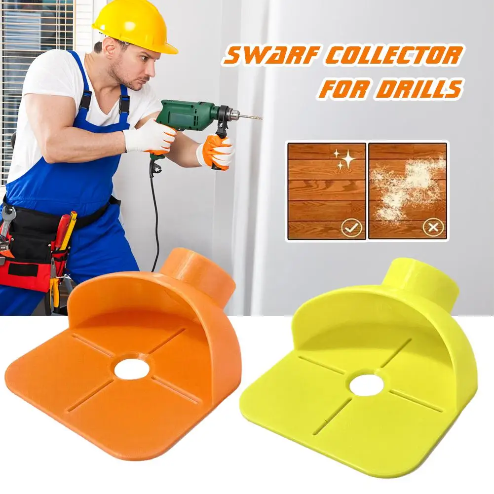 New Impact Drill Dust Collector, Electric Drill Bit Dust Bowl Dustproof Cover, Solves Drilling Dust Mess/Cleaning Hassles