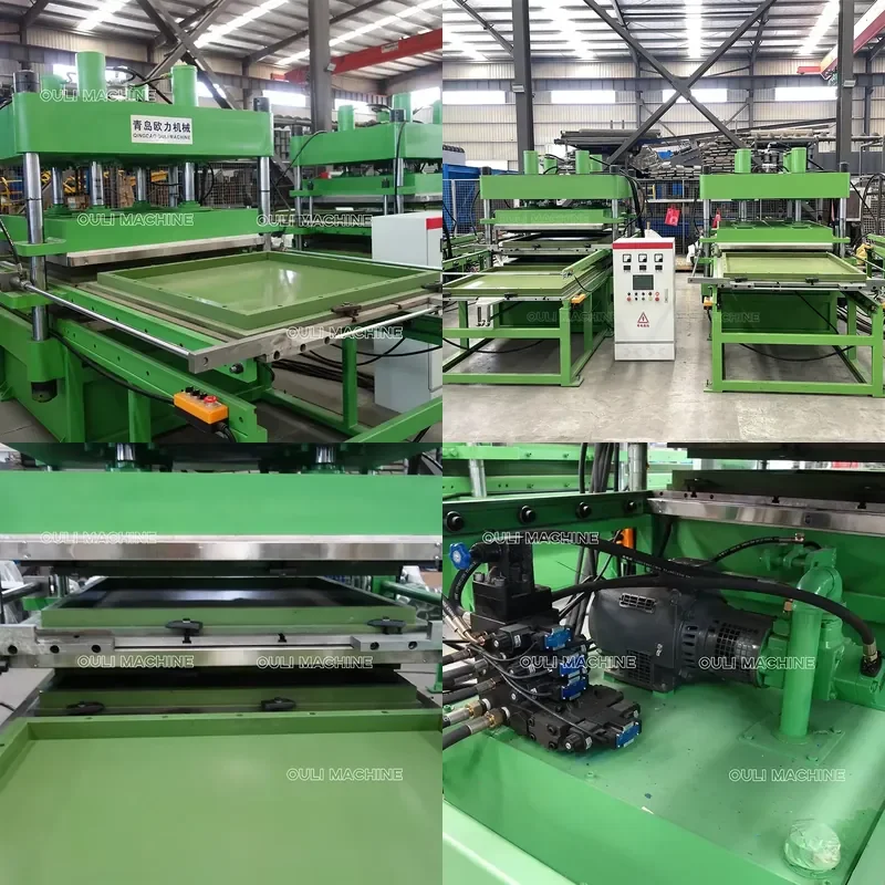 2026 Hot Rubber Floor Mat Vulcanizing Press / Rubber Gym Floor Tile Mat Making Machine