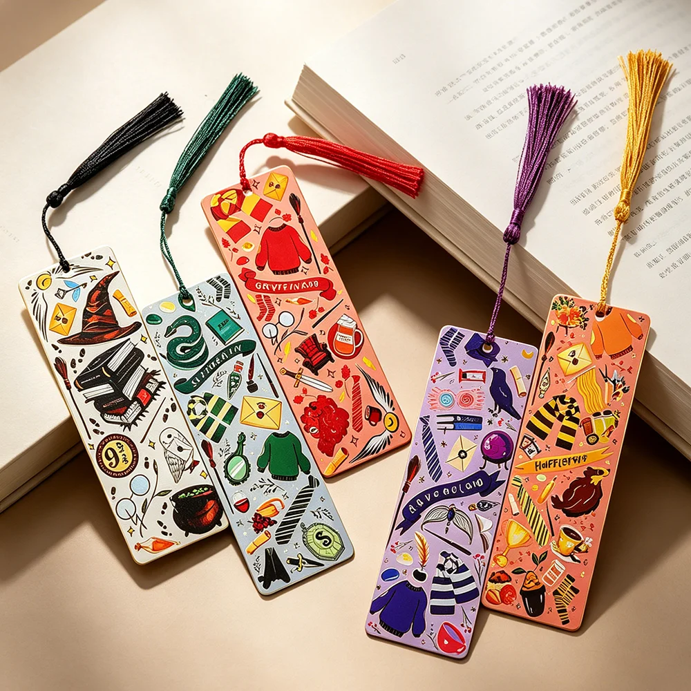 Harry Potter Acrylic Bookmark Magic School Collection Gift Hogwarts Gift Cute Owl Sorting Hat Flying Broomstick view 2