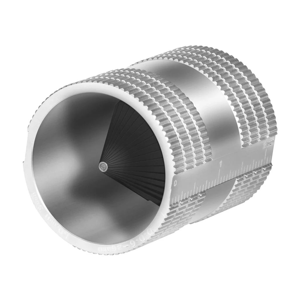 Deburring Tool for Copper Pipes For 5/16 2-1/8 Inch Diameter Range HSS Steel Dual Purpose Reamer for Smooth Pipe Edges
