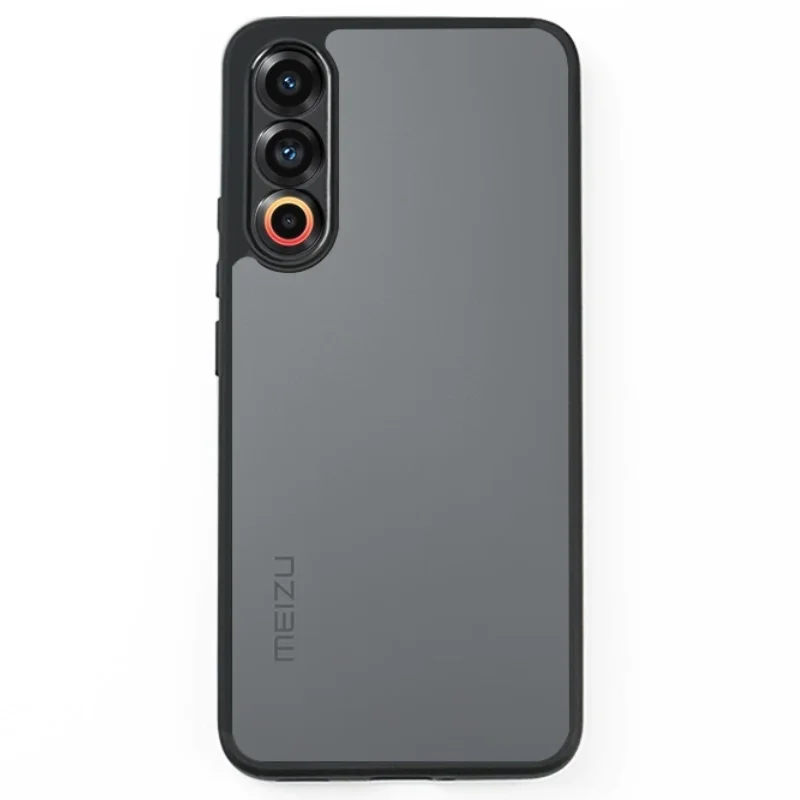 Capa traseira híbrida macia tpu + pc para meizu 20 21 pro, à prova de choque, fosca, robusta, anti-impressão digital, melhor qualidade, capa de telefone