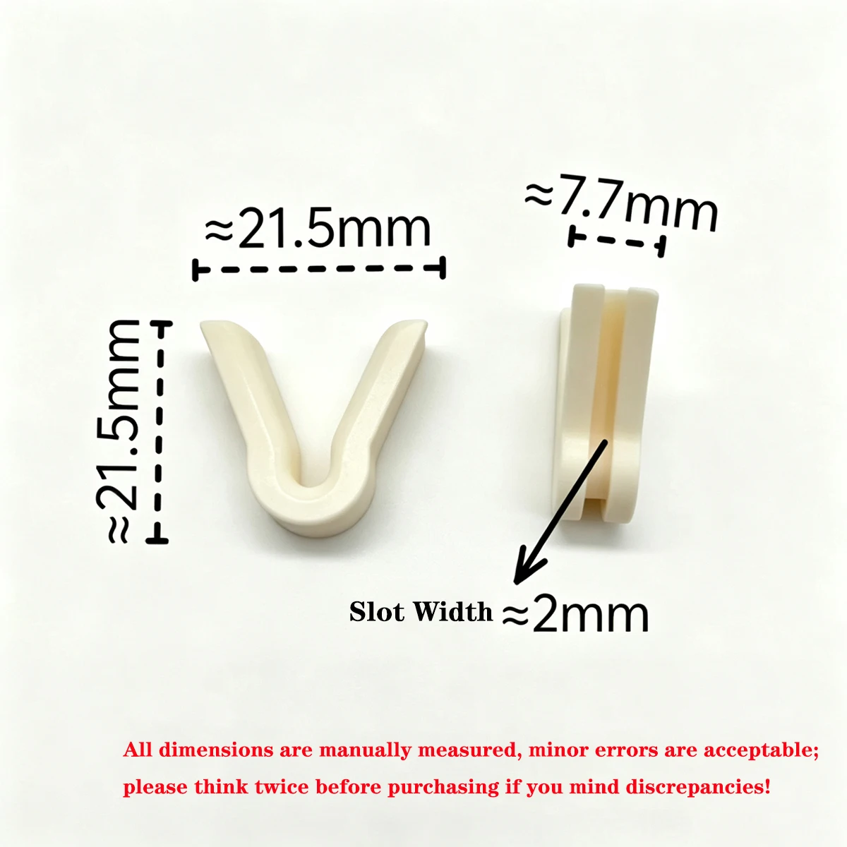 Alumina Ceramic V-Shaped Thread Guide Hook Wear Resistant Textile Spinning Machine Parts