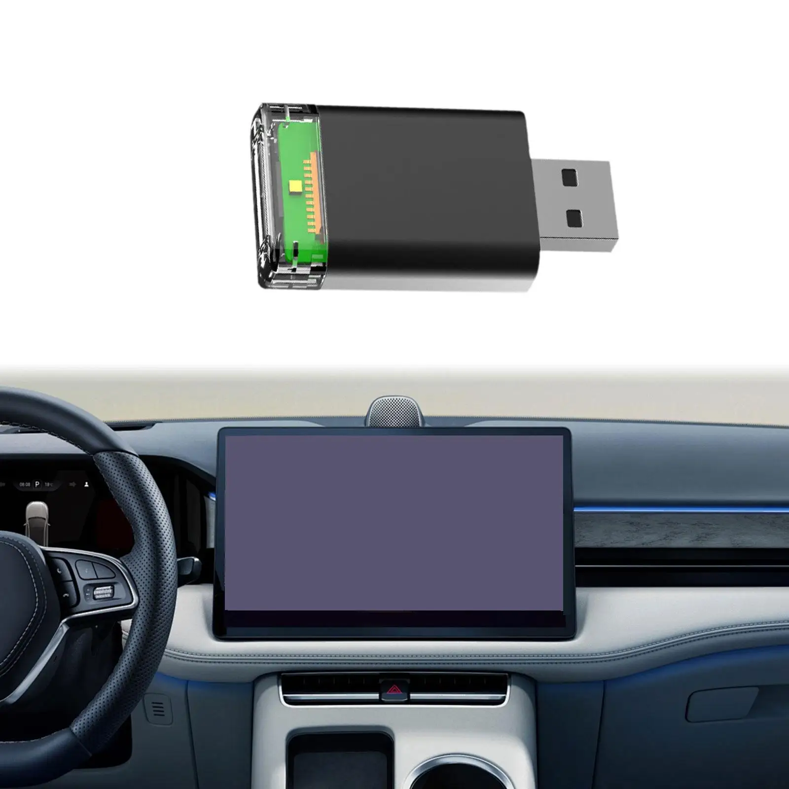 Carplay Adapter Supports Navigation Sturdy Small for Automobile Truck