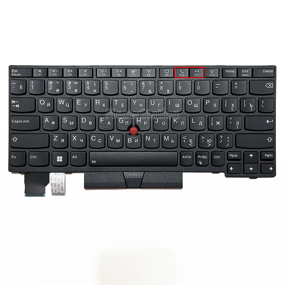 

Русская клавиатура со светодиодной подсветкой и трек-точкой для Lenovo Thinkpad X280 20KE 20KF,A285 20MW 20MX,X390 20Q0 20Q1,X395 20SC 20SD,X13 Gen 1 20T2 20T3 20UF 20UG,L13 Gen 1 Gen 2 20R3 20R4,L13 Yoga Gen 1 Gen 2