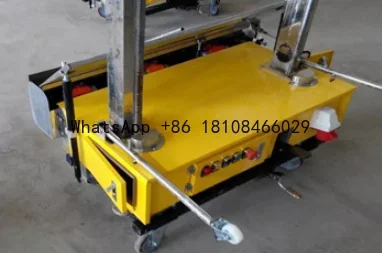 1000 mm with Rack Automatic Cement Plastering Machine / Wall Plastering Machine for sale