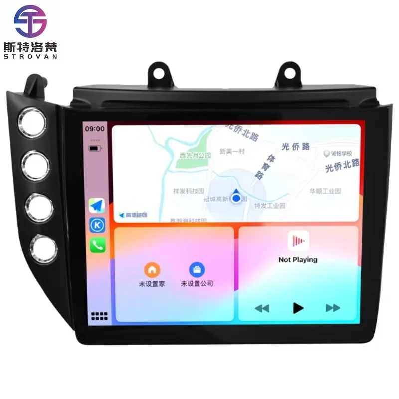 

STLF CLRAK For Maserati GT 2007-2014 10.4" Android Navigator GPS Car Large Screen Touch Screen CD Player TV air Conditioning Pan