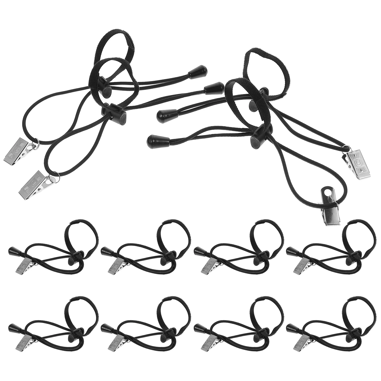 

12 Pcs Background Cloth Clip Set Clips Holder Clamps for Photo Metal Backdrop Accessories