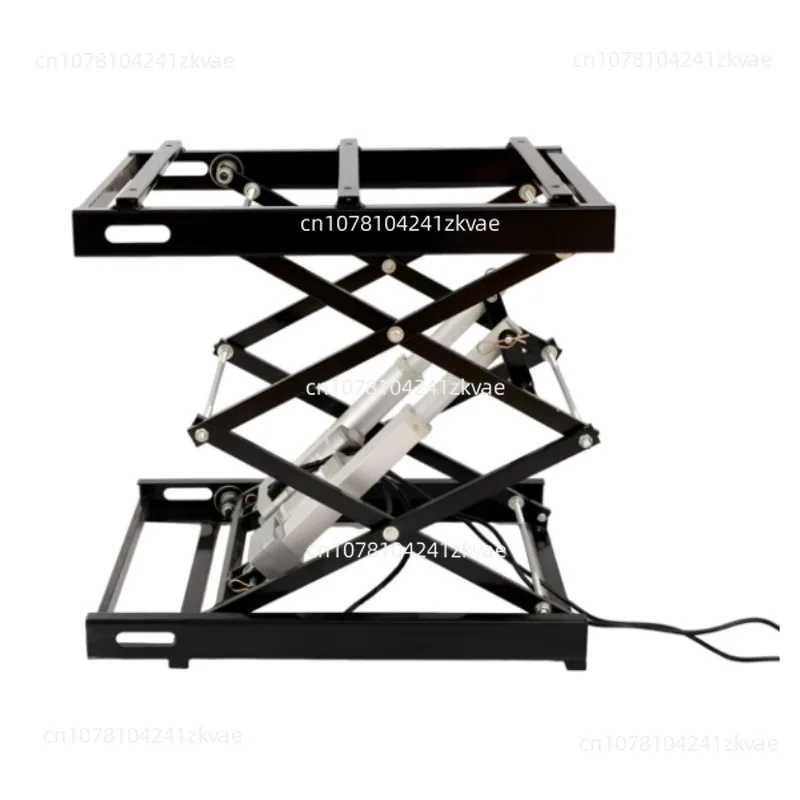 Electric micro lift bracket remote control up and down lifter scissor movable lift platform