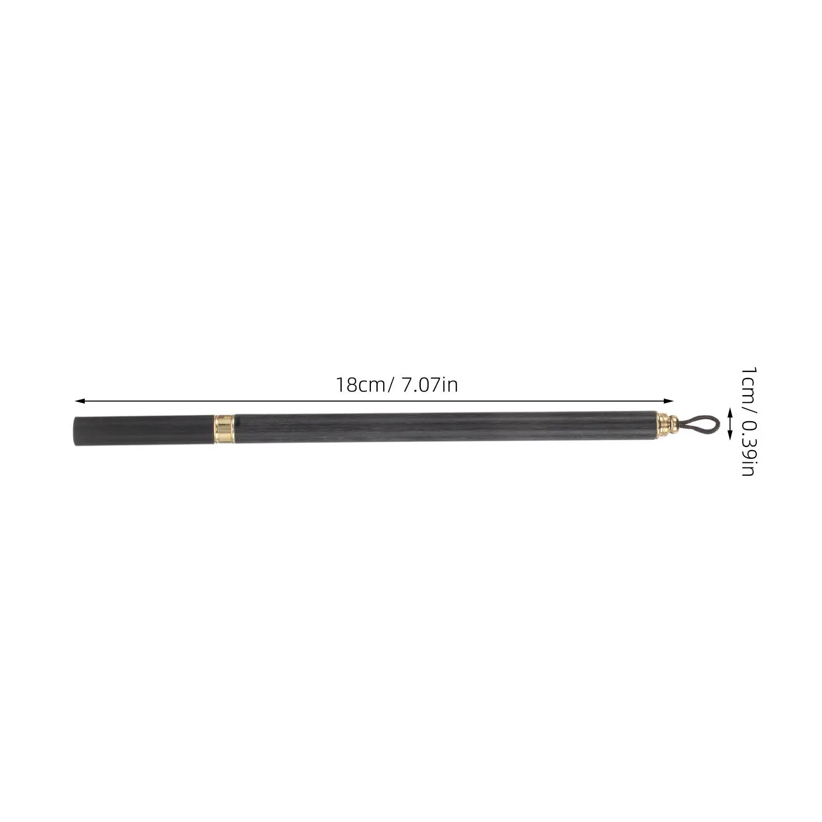 2Pcs Chinese Calligraphy Brush Fine Tip Protective Cap Suitable for Calligraphy Painting Drawing and Art Work Sumi Brushes