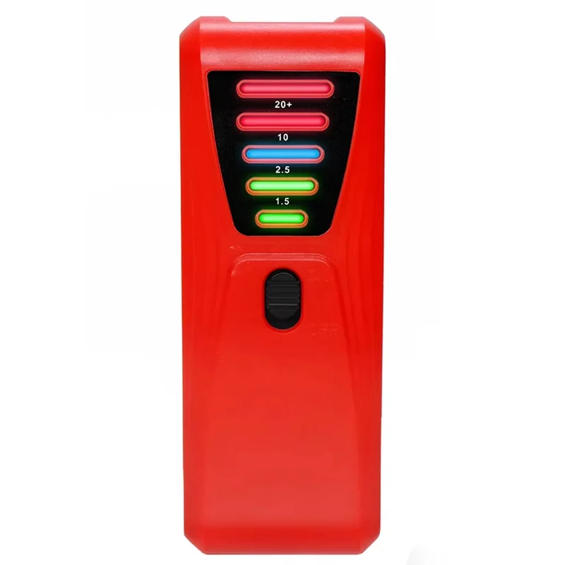 Detector EMF eléctrico ABUO-metro con luz LED, equipo de investigación paranormal, alta precisión para construcción Industrial