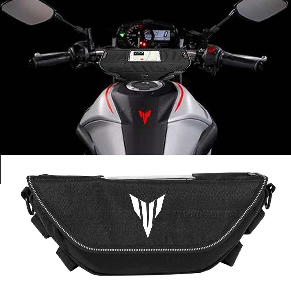 For MT03 MT07 MT09 MT10 MT125 MT 03 07 09 10 125 SP FZ09 FZ07 Waterproof motorcycle handlebar travel navigation bag