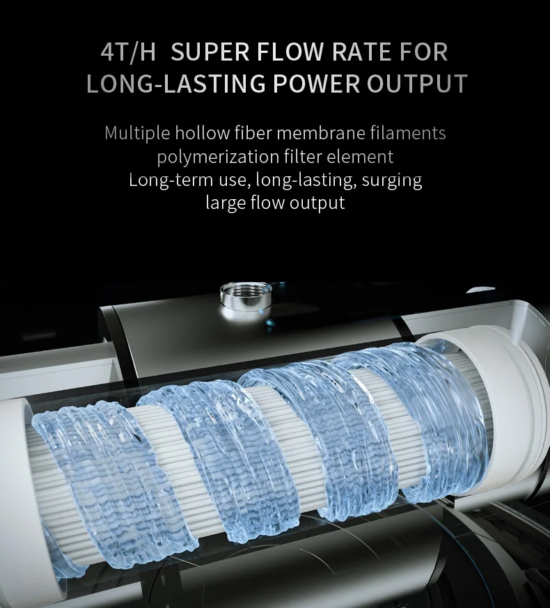 Central Water Purifier Whole House 4000L/h Under Sink Central UF Water Filter Purifier for Home