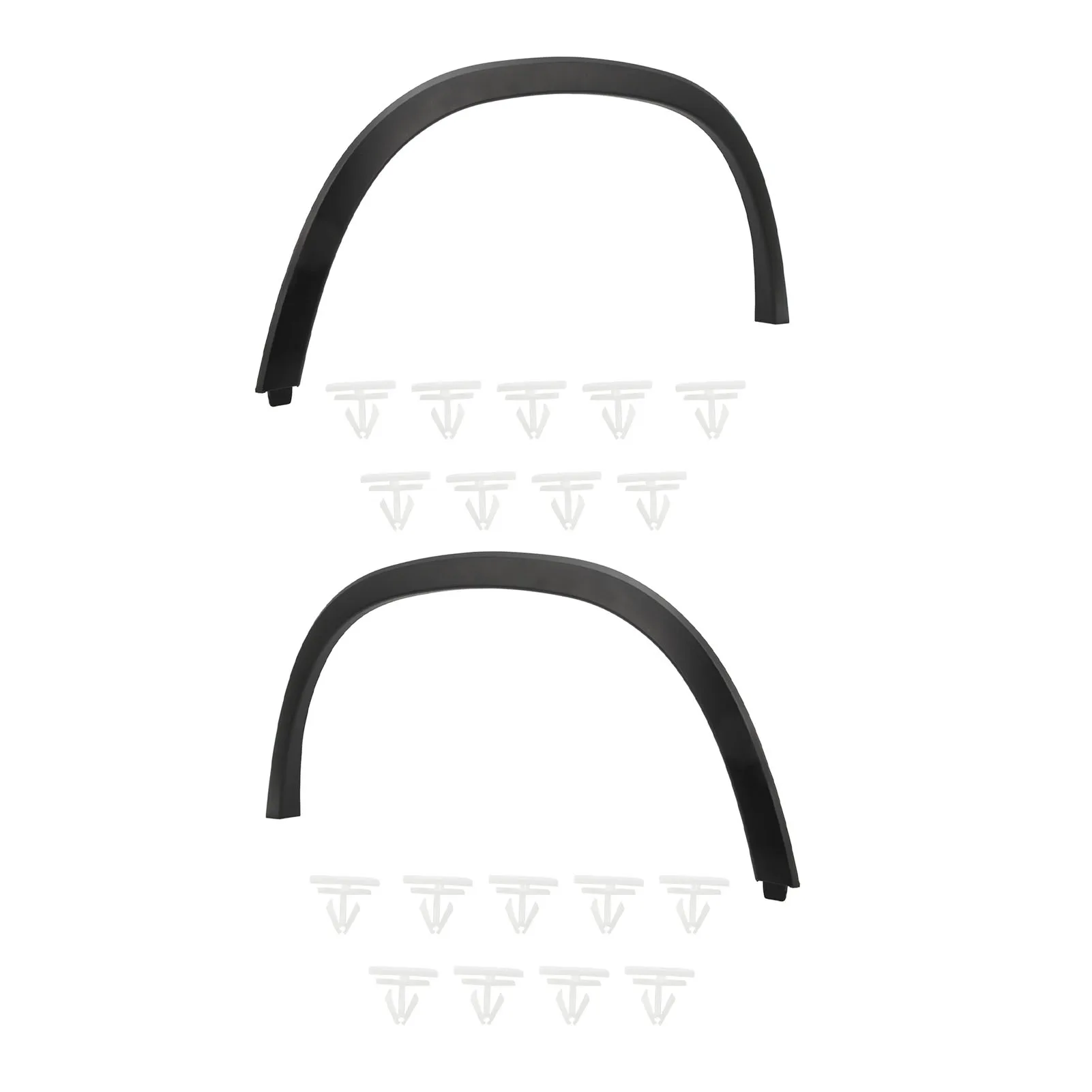 Car Front Mudguard Flare ABS Wheel Eyebrow Arch Molding Trim Automobile Tuning Accessories For Chevy Trax 2013-2016