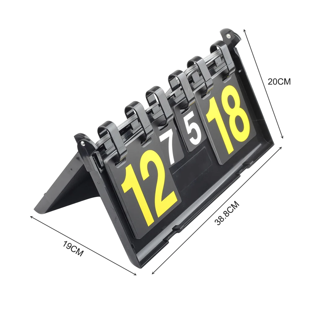 4-Digit Score Board Basketball Football Volleyball Sport Table Tennis Scoreboard