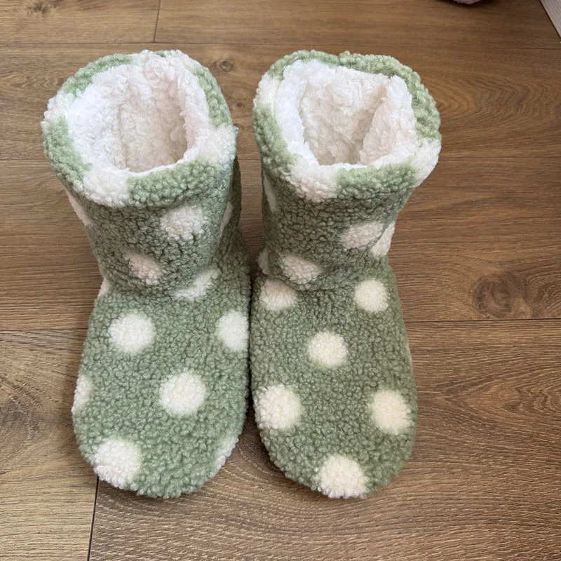 Winter Thick Thermal Sock Boots Women Warm Home Soft Thickened Sleeping Anti Slip Comfortable Floor Shoes Indoor House