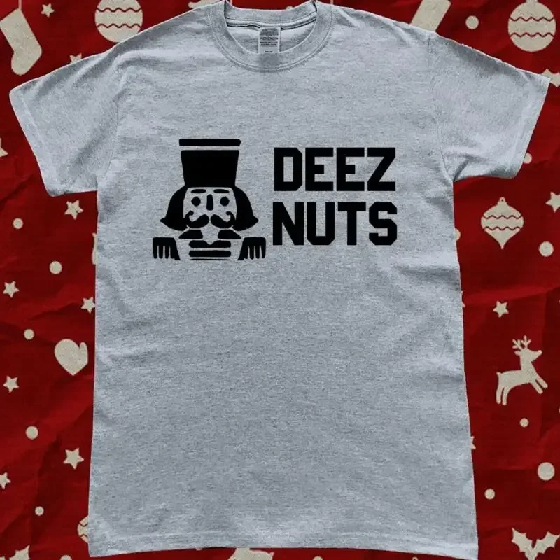 Christmas Nutcracker Deez Nuts Funny T-Shirt