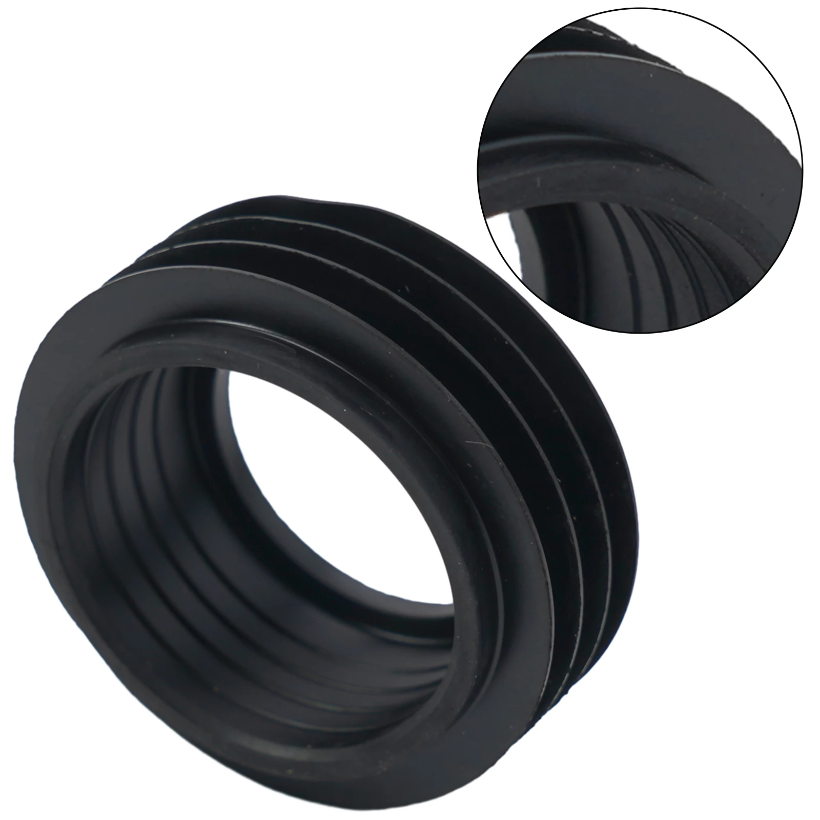 ส่วนซีลกรวยยาง 2 * ส่วนประกอบสีดําเปลี่ยนง่ายติดตั้งง่าย Flush Pipe สําหรับ 42 มม. 119.668.00.1