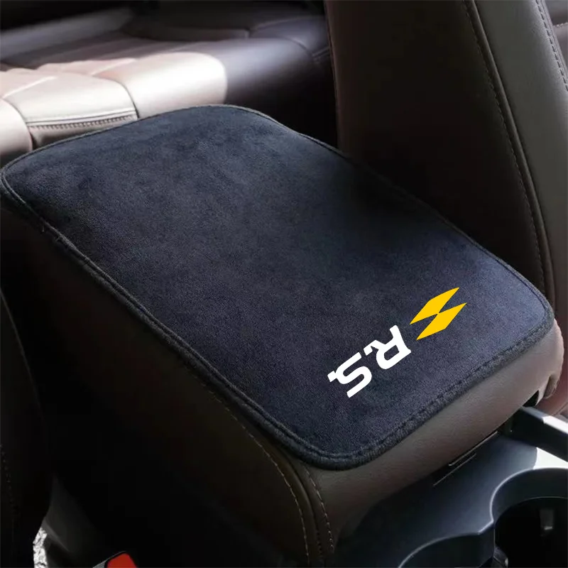 

Suede Leather Armrest Mat Arm Rest Protection Cushion Auto Armrests For RS Line Sandero laguna Logan Megane Scenic