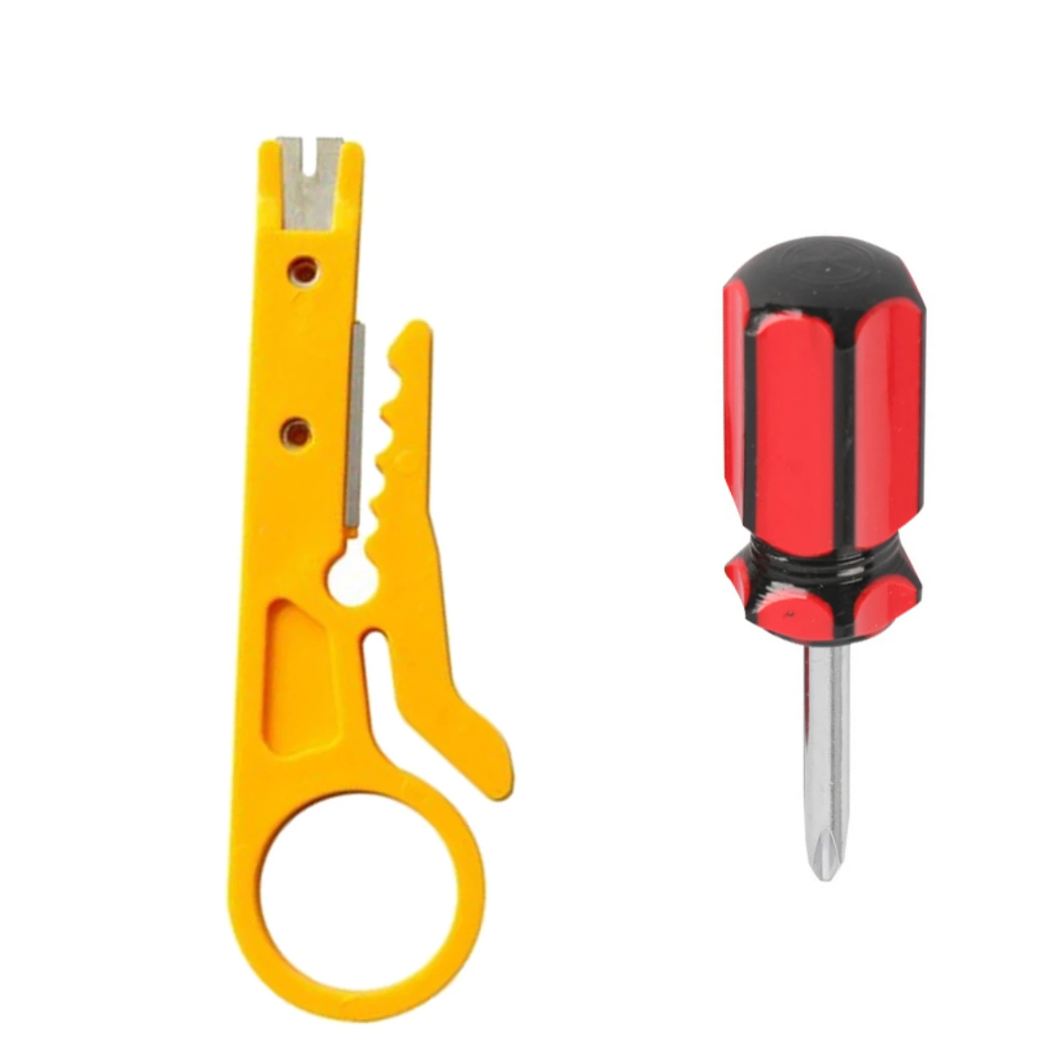 Portable Multitool for Precise Wire Stripping, Cutting and Cable Crimping