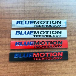 3D Metal Blue Motion Logo Bluemotion Emblem Car Trunk Badge Decal Bluemotion Sticker Accessories