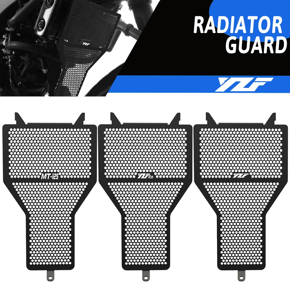 

MT125 Motorcycle Radiator Grille Guard Protector Cover FOR YAMAHA YZF R125 YZFR125 ABS 2011-2018 2017 2016 2015 MT-125 MT125