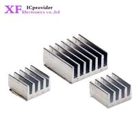 3pcs + Adhesive Raspberry Pi Heatsink Cooler Pure Aluminum Heat Sink Set Kit Radiator For Cooling Raspberry Pi 2 B