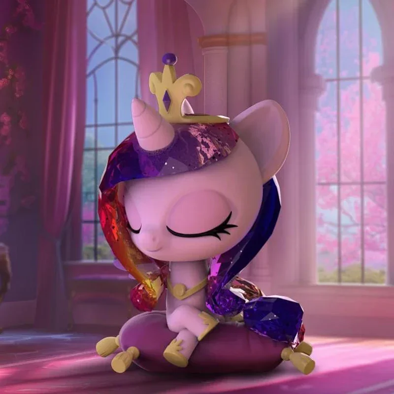 

Новинка 2025 года, ограниченная серия, юбилейная коробка My Little Pony, периферийная коробка Луны, принцесса и Вселенная, коллекционные фигурки принцессы, игрушки