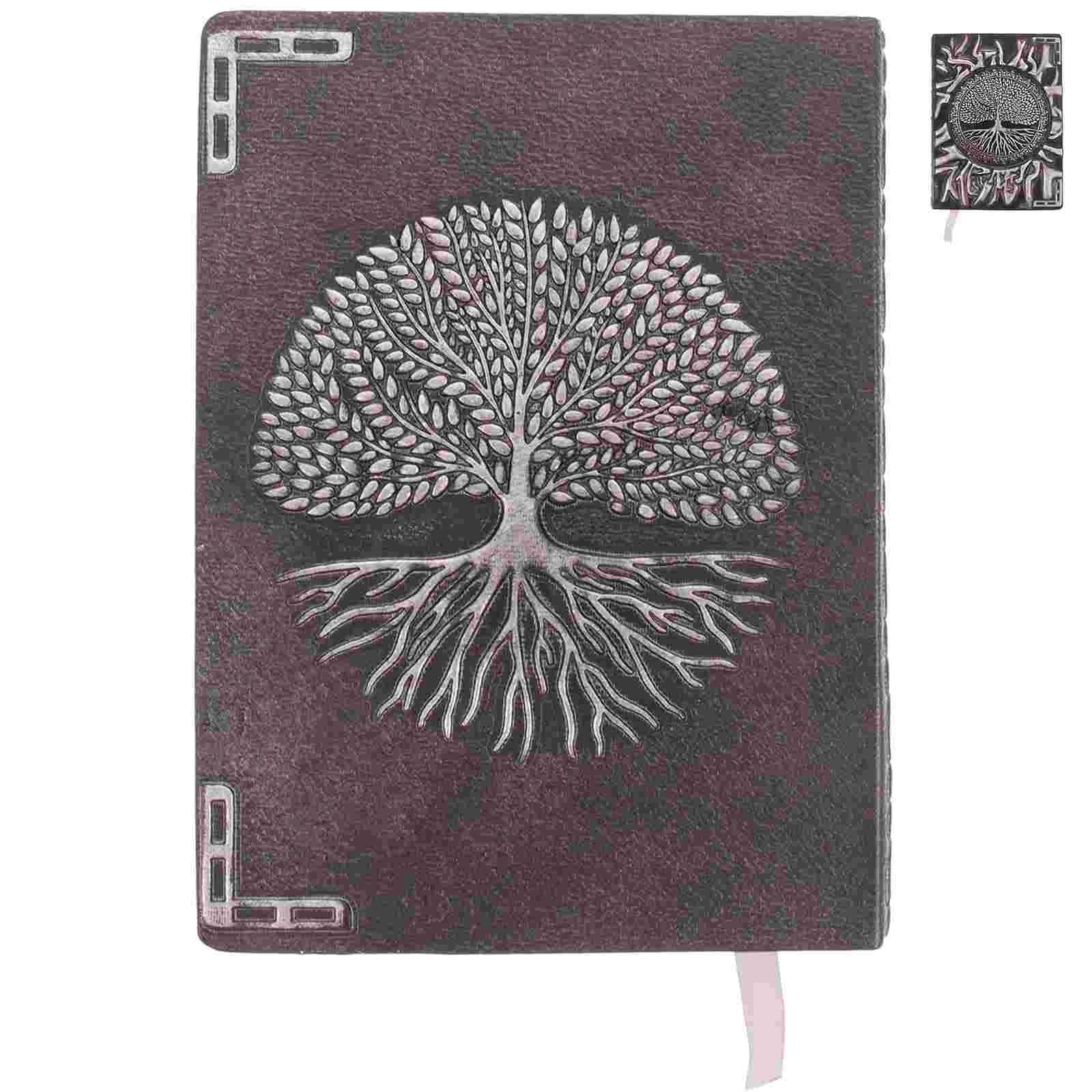 Blank Journal Notebook Notebooks Retro Notepad Vintage Man Pu Diary Sketchbook