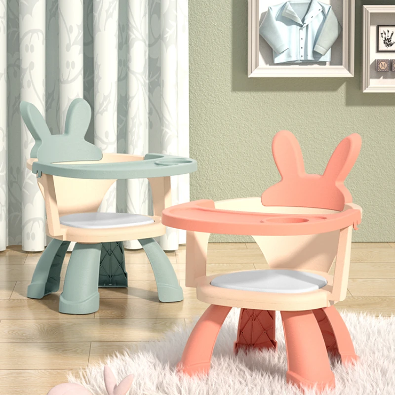 HXL Baby Dining Chair Baby Baby Chair Backrest Seat Household Small Bench