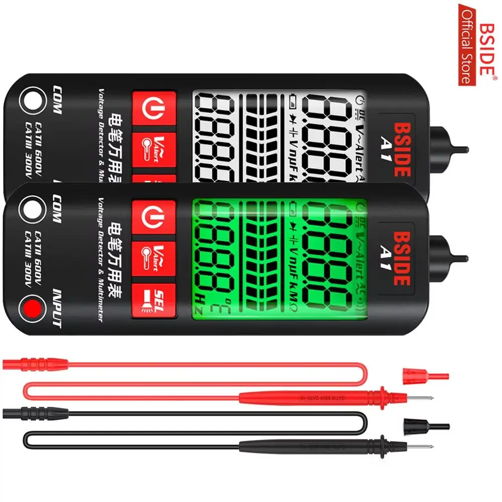 

Бесконтактный тестер напряжения A1: новый цифровой мультиметр-ручка для поиска напряжения, электронный автоматический мультиметр переменного/постоянного тока